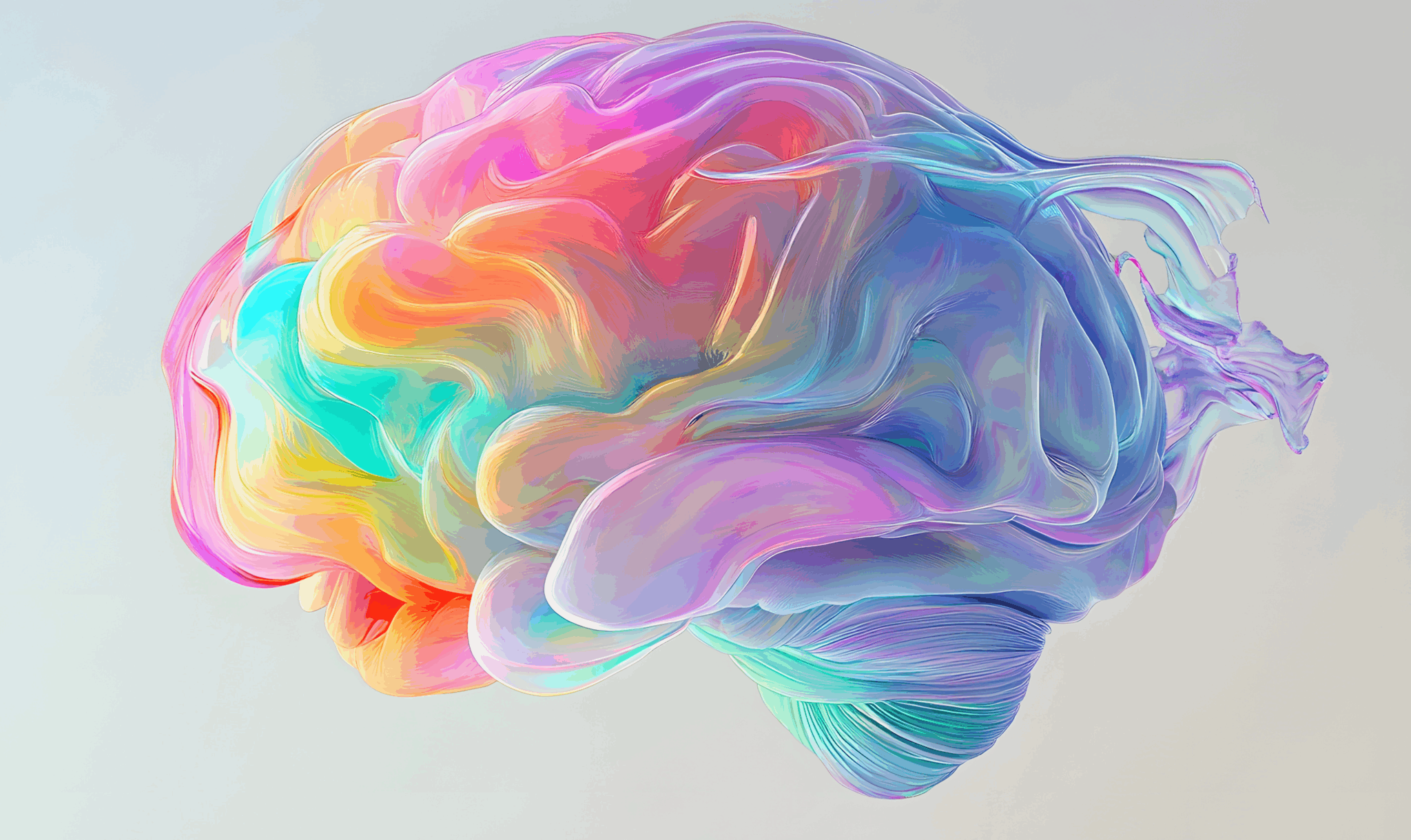 coulourful artsy brain